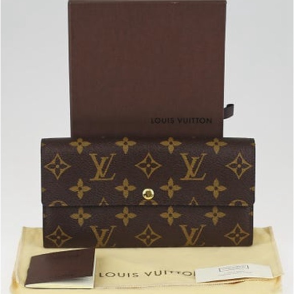 Louis Vuitton Sarah Brown Monogram Wallet w/Authenticity Certificate - Picture 3 of 9